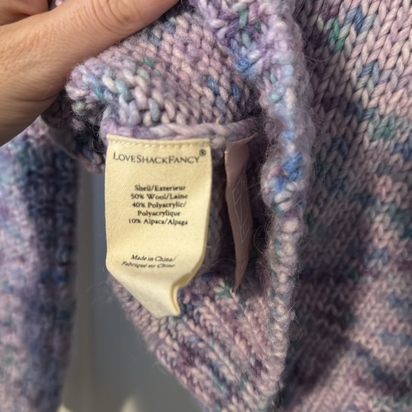 Love shack fancy fringe sweatshirt - Picture 7 of 7